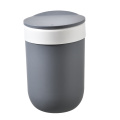 Plastic Garbage Container Bin with Press Top Lid