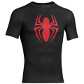 Short Sleeve Compression Shirt Tight Top Personalizado Camiseta sin mangas