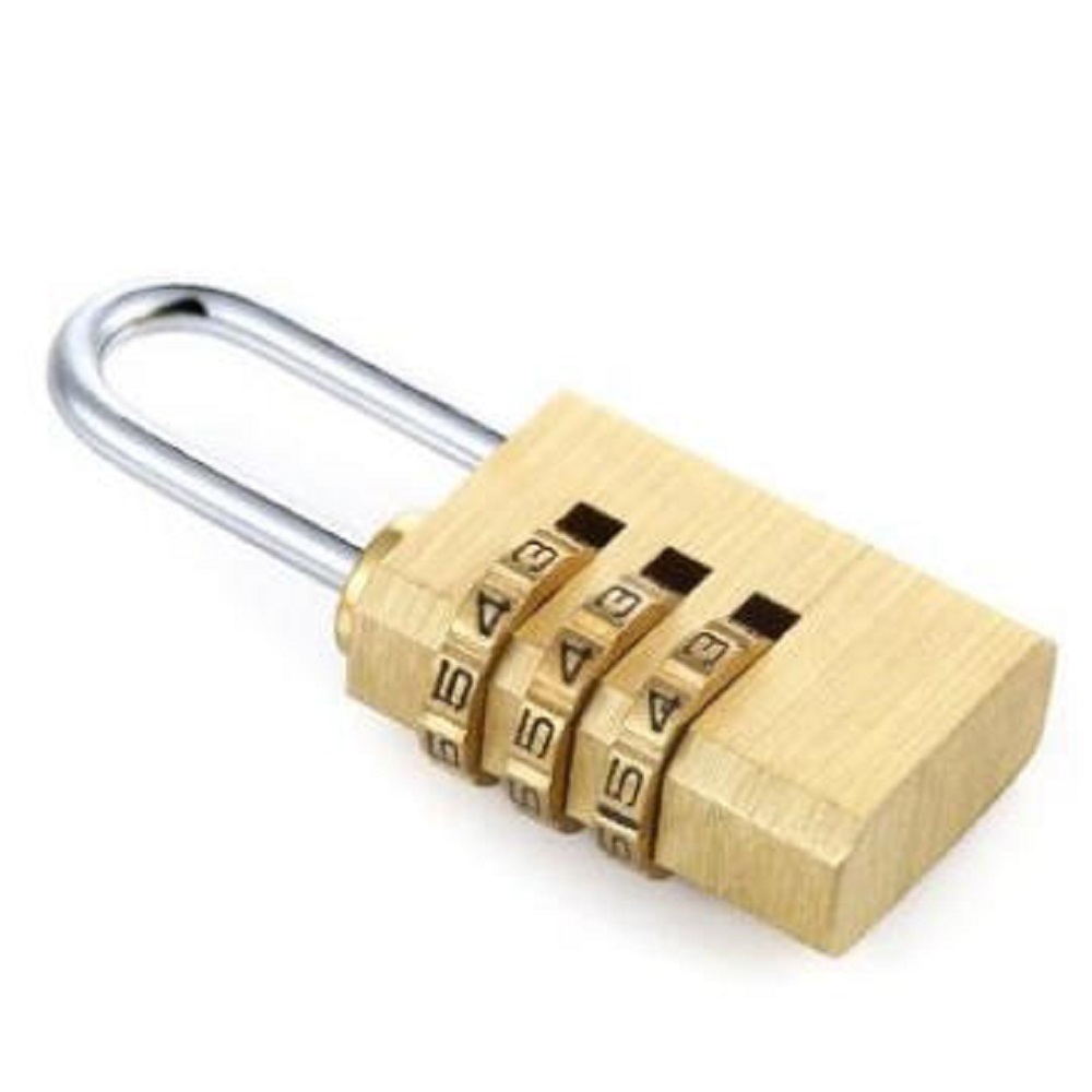 brass padlock