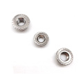 DIN6923 SS201 Hex Flange Nut With Serrated