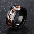 Stainless Steel Roman Numeral Ring