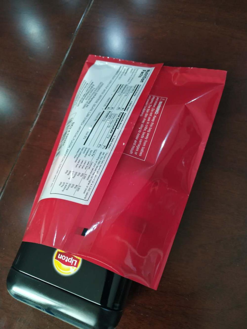 center seal bag