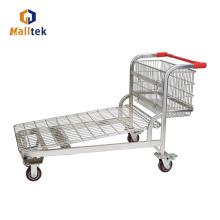 Entrepôt Logistique Metal Platform Hand Trolley