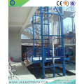 1.5t Chain Guide Rail Vertical Hydraulic Cargo Lift