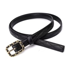 Ceinture en cuir de boucle élégante