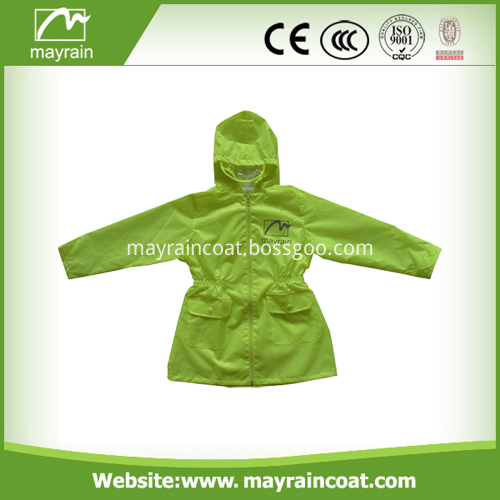 Kids PVC Jacket With Hood