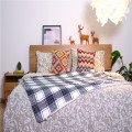 Double Brushed Bedding Sheet Set Microfiber Bed Blanket