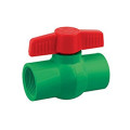 Brass Body PPR Double Union Plastic Ball Valve