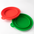 Venda por atacado Economize espaço Silicone Pet Bowl Bowl de viagem