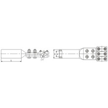 Tl Type Type de boulon Double conducteur T Connecteur