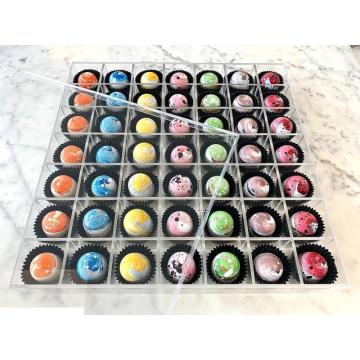 Impression de logo personnalisée Boîte de bonbons en acrylique promotionnel