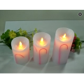 Color Changing LED Candle Red Color