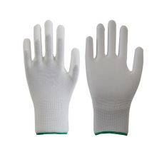 Knitted ESD Carbon PU Top Fit Gloves Made in China