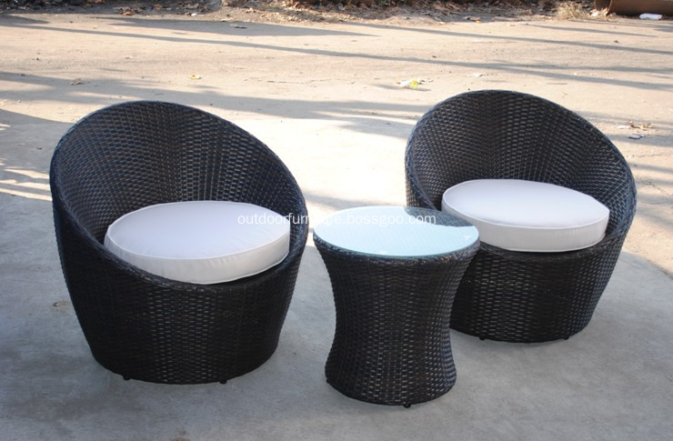 Balcony Rattan Furniture Exporter Price For Garden