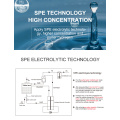 Spe pem hydrogène générateur hydrogène inhalation machine hydrogène inhalateur