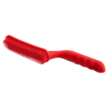 Outils de nettoyage de brosse d&#39;animal familier de brosse multi de Fuction de silicone