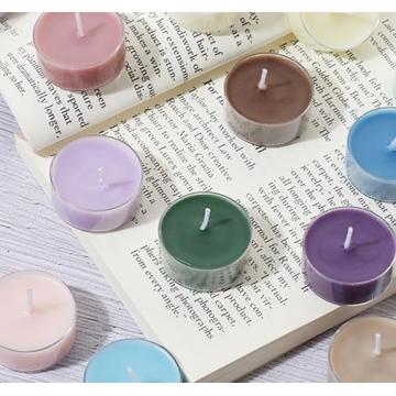 PVC small size plastic cup Tealight Candle Holders