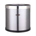 Open Top Three Sizes Available Stainless Steel Trash Bin