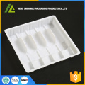 Plateau médical blanc de bouteille en plastique de PVC de boursouflure