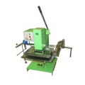 Large format manual bronzing machine for paper film and leather