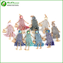 Fashion alloy doll jewelry sweater chain Elf doll pendant