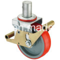 Scaffolding Casters 150mm Size Total Brake PU Caster