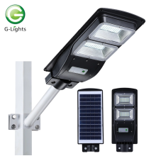 All in one solar street light with sensor