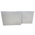 White color silver Foil LOGO Chocolate paper box