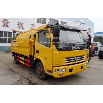 Tout nouveau camion de pompe à déchets Dongfeng 4CBM