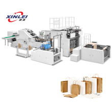 Máquina automática para fabricar bolsas de papel (manija troquelada)