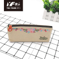 Embroidery Flower Style Cute Pencil Case