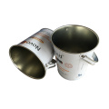 Handle Metal Tin Bucket Metal Gift Tin Container Wholesale