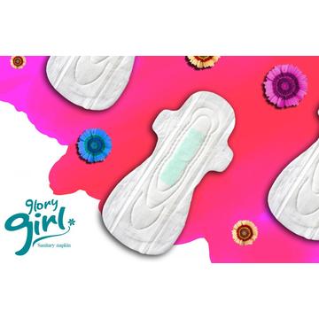 Super soft sanitary napkins with silver ions