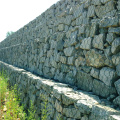 ПВХ покрытием стальная коробка gabion ячеистой сети 