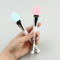 two head silicone facial mask brush