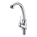 Chrome Long Neck Bathroom Kitchen Tap Faucet