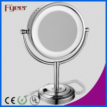 Fyeer Free Standing Table Makeup Mirror with LED Light