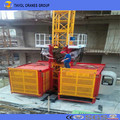 Double Cage Sc200/200 Galvanized Construction Elevator