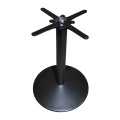 Round Table Black Cast Iron Metal Table Base