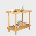 Contemporary Small End Table with Storage