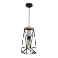 Single metal Material black Hanging Pendant Lamp