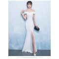 Wedding  Dress Party Dress Long Tail Sexy Body Bag And Buttock Open And Split Evening Wear
