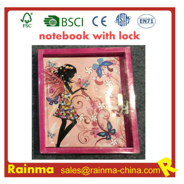 Kids Notebook with Lock for Stationery Gift