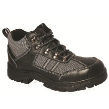 Ufa086 negro deportes zapatos de seguridad puntera de acero activo