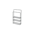 Mania 3-layer Rack for Home