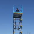 Vertical Hydraulic Manual Portable Mobile Scissor Lift