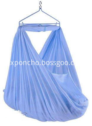 Blue baby hammock cradle