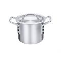 2Qt. Batterie de cuisine en fonte en aluminium