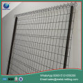 curvy welded mesh fence pvc coated wire fence