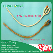 Medical Disposable Latex Foley Catheter, Silicone Foley Catheter